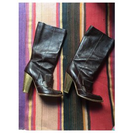 D&G-d & g boots-Brown