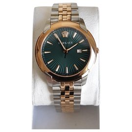 Versace-VERSACE 2-tone V-Urban-Silvery,Golden
