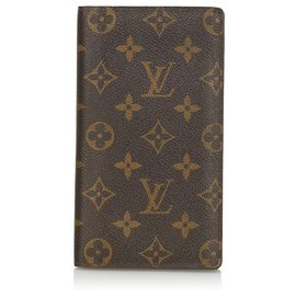 Louis Vuitton-Louis Vuitton Brown Monogram Brazza Wallet-Brown