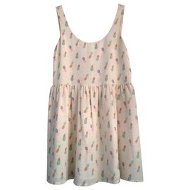 Des Petits Hauts Kleider Creme