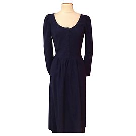 Agnès b. Vestidos Azul marino