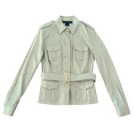 Ralph Lauren-Jackets-Beige