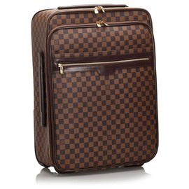 Louis Vuitton-Louis Vuitton Brown Damier Ebene Business Pegase 55-Brown