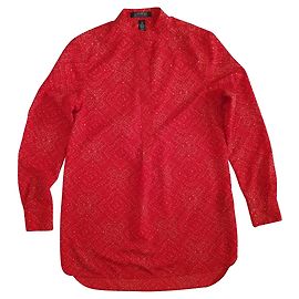 Chemisier Ralph Lauren Rouge Rouge