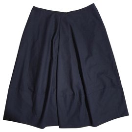 Jil Sander gonne Blu navy