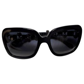 Chanel-Chanel Bijou Sunglasses (limited edition)-Black