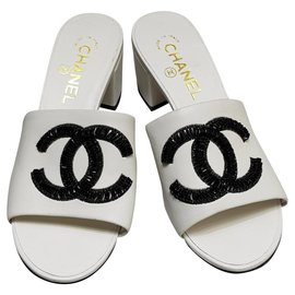 Chanel-Sandálias Chanel-Multicor