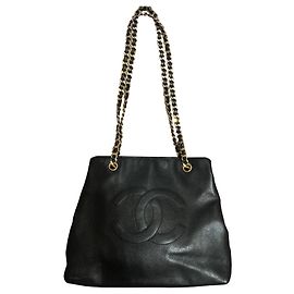 Bolso de compras Chanel "Grand Shopping" comprado en Collector Square Negro