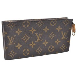 Louis Vuitton-Malote do GM da cubeta do monograma de Louis Vuitton-Marrom