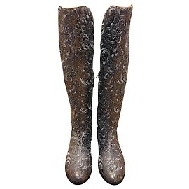 Sublime and rare Dolce & Gabbana boots, medieval collection 2015 , Neuves, 38 Other