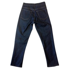 Acne-Reforma de jeans em bruto-Azul
