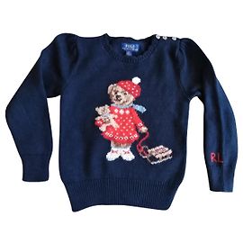 Ralph Lauren Teddybär Marineblau