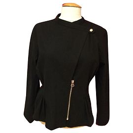 Isabel Marant Jacke aus Baumwolle Schwarz Größe 38 Schwarz