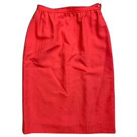 Emanuel Ungaro Vintage gerader Rock Orange