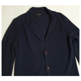 Emporio Armani-Sweaters-Blue