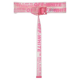 Off White Cinturones Rosa