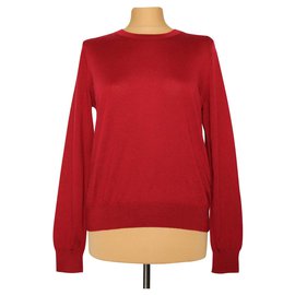 Cos Strickwaren Bordeaux