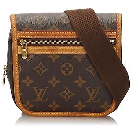 Louis Vuitton Brown Monogram Bosphore Belt Bag Brown