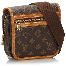 Louis Vuitton-Louis Vuitton Marrom Monograma Bosphore Belt Bag-Marrom