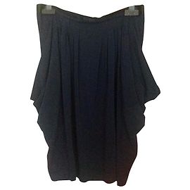 Donna Karan Tulpenrock Schwarz Modal Schwarz