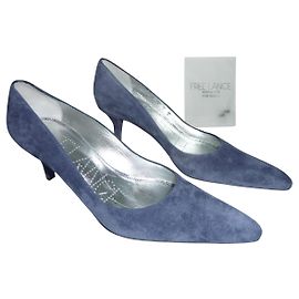 Escarpins Free Lance Modèle Jaspe 4 Pumps T 39 Bleu