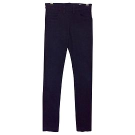 Acne Dunkelblaue Röhrenjeans Dunkelblau