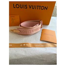 Louis Vuitton-Tracolla per chitarra rosa-Rosa