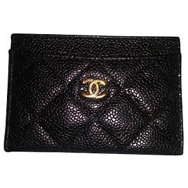 Chanel Classic card holder Black