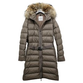 Moncler-Moncler Nantesfur-Beige