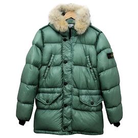 Stone Island JUNIOR DOWN Jacket Light green