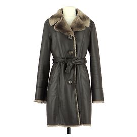 CAROLL Coat Brown