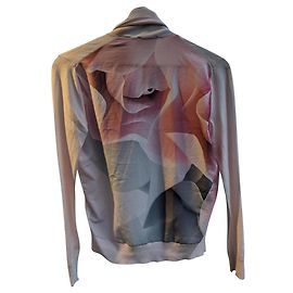 Cardigã Ted Baker Kelsea Rosa e Branco Rosa Branco