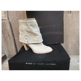 Marc by Marc Jacobs-Marc by Marc Jacobs p boots 38,5, convertible to boot-Eggshell