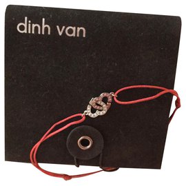 Dinh Van cuori foderati Argento