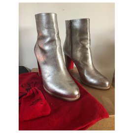 Christian Louboutin-Adox 85-Silvery,Beige