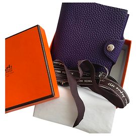 Hermès Ulysse PM notebook Purple