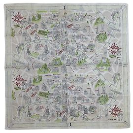 Foulard Lancel Beige