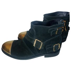 Balmain pour H&M New black boots Black