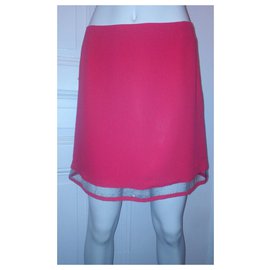 Versace-skater skirt-Red