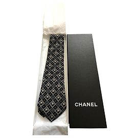 Chanel Krawatten Marineblau