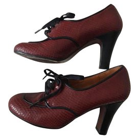 Chie Mihara Heels Chestnut