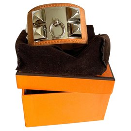 Hermès collare per cani Marrone