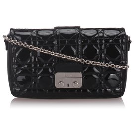 Dior-Dior Black Miss Dior Promenade Chain Crossbody-Black