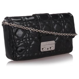 Dior-Dior Black Miss Dior Promenade Chain Crossbody-Black