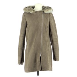 CAROLL Coat Beige
