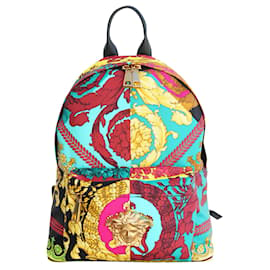 Versace-Backpacks-Blue,Multiple colors,Golden,Yellow