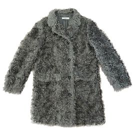 Prada otoño 2007 abrigo de pista Gris