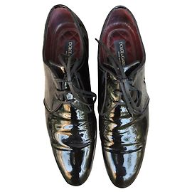 derbies vernis Dolce & Gabbana p 40 Noir