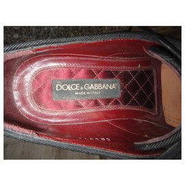 Dolce & Gabbana-derbies vernis Dolce & Gabbana p 40-Noir