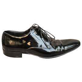 Hugo Boss derby verniciata Boss p 40 condizione perfetta Nero